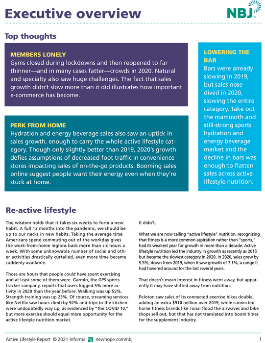 Executive Overview & Top Thoughts
