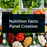 Nutrition Facts Panel Creation