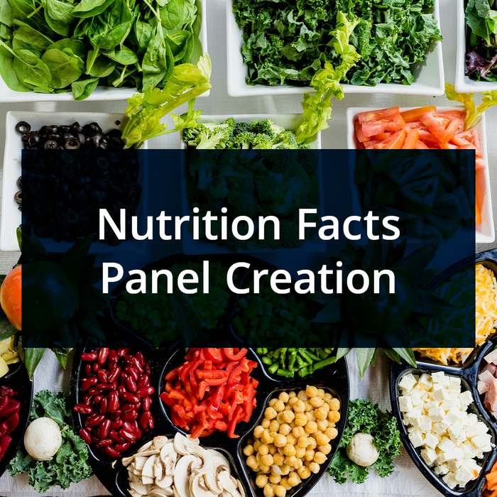 Nutrition Facts Panel Creation