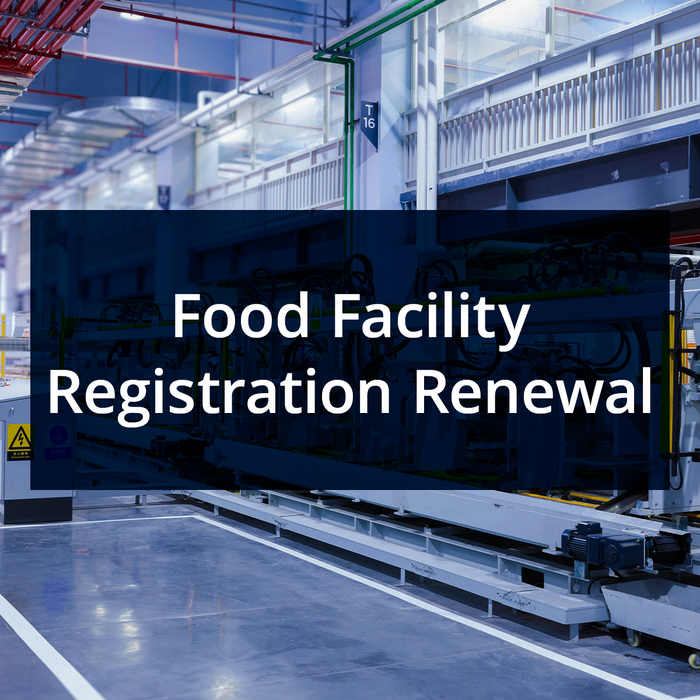 Food Facility Registration Renewal