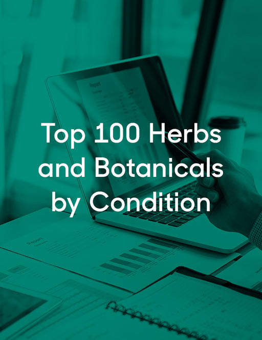 Top 100 Herbs and Botanicals by Condition, 2014-2026e