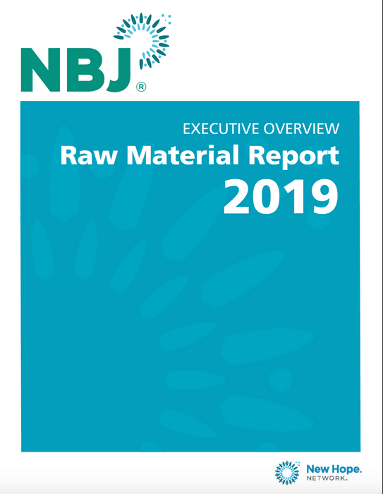Executive Overview: 2019 Raw Material Report